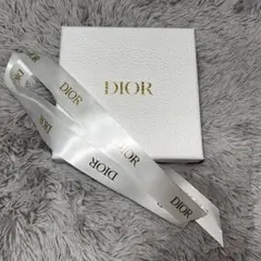 DIOR リボンとロゴ入り布 セット