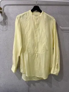 麻100% シャツ