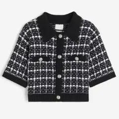 H&M ツイードニット