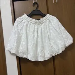 merry jenny レースキュロット スカートオフホワイトのサムネイル