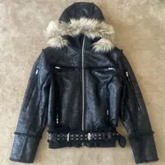 RACER WORLDWIDE Sheepskin Jacket - メルカリ