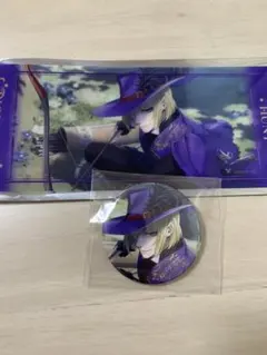 ツイステ 寮服 缶バッジ ビッグクリアカード ルーク