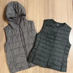 UNIQLO ULTRA LIGHT DOWN ダウンベスト S 他１点