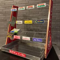 ロッテ　ガム　陳列　レトロ　ディスプレイ Yahoo!オークション - ロッテ ガム 陳列棚 什器 ラック