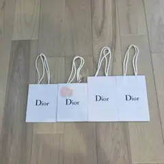 Dior ショップ袋 4枚セット