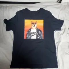 Nike 犬イラスト Tシャツ XL 黒