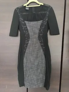 PAOLA FRANI レースデザイン ミニワンピースのサムネイル