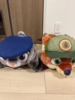 値下げ☆新品タグ付☆ ズートピア 赤いほっぺ 寝そべりぬいぐるみ