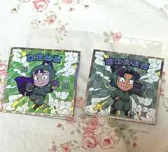 忍たま乱太郎マンチョコ　六年い組 立花仙蔵 潮江文次郎