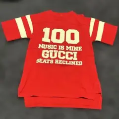 GUCCI キッズ Tシャツ ワンピース 110 グッチ 赤のサムネイル
