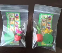 ピクミンチョコエッグ　フィギュア2体セット(羽、黄)