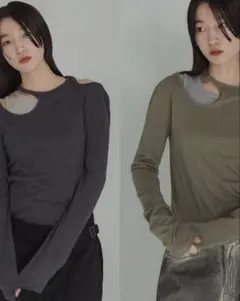 oaf カットアウト ロングT