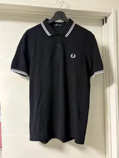 FREDPERRY ポロシャツ　黒　m3600