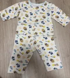 ベビー服　赤ちゃん服　長袖　長ズボン　アンパンマン　パジャマ　90