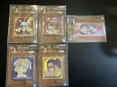 一番くじ ワンピース ロジャー海賊団 J賞 ラバーアソート 5種