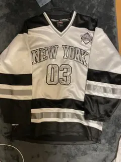 FUBU似 のNEW YORK アイスホッケーユニフォーム 0
