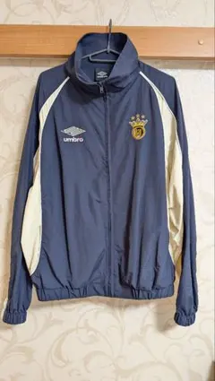 9090 UMBRO ナイロンジャケット ネイビー ホワイト - メルカリ
