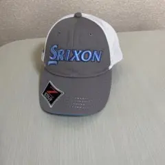 Srixon グレー ホワイト キャップ