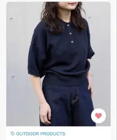 【新品】Outdoor products/半袖ニットポロシャツのサムネイル