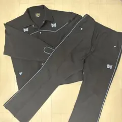 Needles cowboy ジャケット セットアップ 黒 2025年最新】needles カウボーイジャケット セットアップの人気