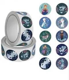ディズニー　アナと雪の女王　ごほうびシール　ロールシールカット売り　100枚