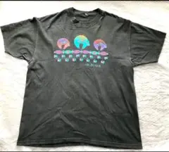【古着】Colorado Tシャツ 熊 アニマルT 黒 ブラックL相当