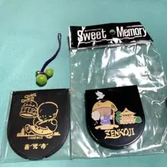 信州 善光寺 裁縫セット ミラー ねつけ3個セット ファンシー絵みやげ レトロ