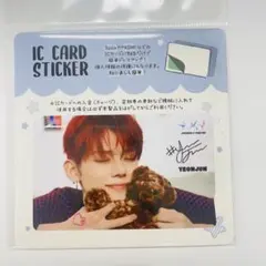 T×T♡ヨンジュンICカードステッカー