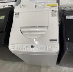 2018年式 8kg/4.5kg SHARP洗濯機 ES-TX8B-N - メルカリ