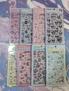 第二弾！ボンボンドロップシール8種セット サンリオyu