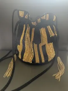 Gready Brilliant インドビーズバッグ✨美品✨のサムネイル