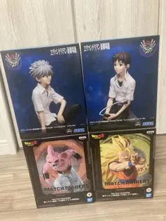 エヴァンゲリオン & MATCHMAKERS ドラゴンボールフィギュアセット