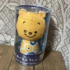 くまのぷーさん　てぬぐるみラトル　ベビー用玩具　ガラガラ