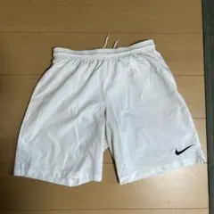 Nike ホワイト ハーフパンツ メッシュ　XL