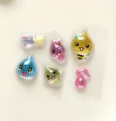 正規品　ボンボンドロップシール　ミニ しずくちゃん　しずくの森のなかまたち