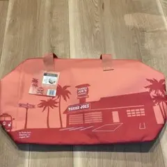 トレーダージョーズ　保冷エコバッグ　大容量　 ピンク