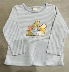 プティマイン　ピーターラビット　Tシャツ　トップス　長袖