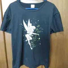 Tinker Bell 半袖 Tシャツ ブラック Mサイズのサムネイル