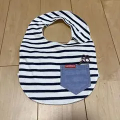 BABBLE BOON ストライプ柄スタイ　バブルブーン　よだれかけ　キムラタン