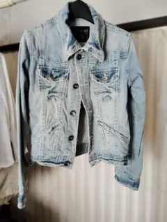 CECIL McBEE ライトブルー デニムジャケット Mサイズ