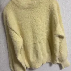 ROPÉ PICNIC シャギーニット イエロー 38