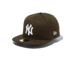 ニューエラ　キャップ　59FIFTY ヤンキース ブラウン　美品