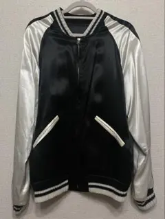 UNUSED アンユーズド スカジャン リバーシブル 黒 Lサイズ - メルカリ