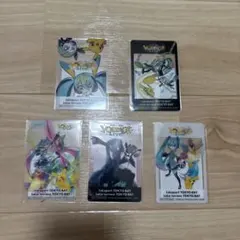 ポケモン 初音ミク ポケミクライブ ららぽーと 特典 クリアカード 全5種セット