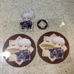 アイドリッシュセブン　逢坂壮五　アクスタ　コースター　アニカフェ　グループ記念日