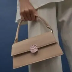 【未使用】charles&keith 本革 ショルダーバッグ