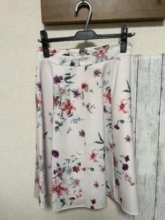 MISCH MASCH フラワープリントフレアスカート