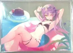 【美品】ホロライブ 常闇トワ アクリルパネル ホログラム 誕生日記念2024