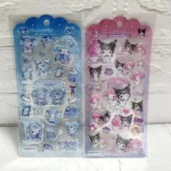 【新品未開封】サンリオ ドロップジェリーシール 2種セット　マイメロ&クロミ