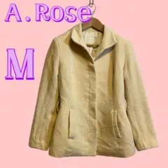 A.Rose アンゴラ、ウールのジャケット　Mサイズ　ベージュ